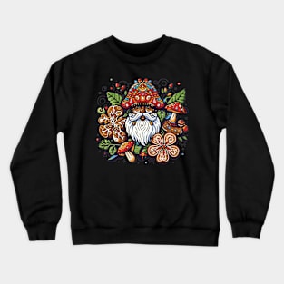 Cottagecore Vibes Santa Claus Crewneck Sweatshirt